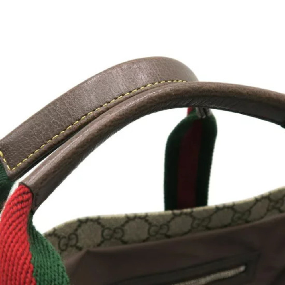 Gucci Tender Tote Bag signature GG Supreme canvas Web - Picture 6 of 9